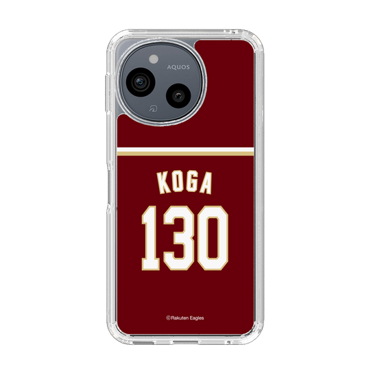 スリムプロテクションケース［ 楽天イーグルス - #130 Koga - ビジター ］