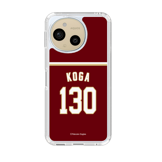スリムプロテクションケース［ 楽天イーグルス - #130 Koga - ビジター ］