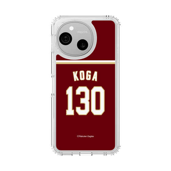 スリムプロテクションケース［ 楽天イーグルス - #130 Koga - ビジター ］