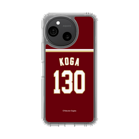 スリムプロテクションケース［ 楽天イーグルス - #130 Koga - ビジター ］