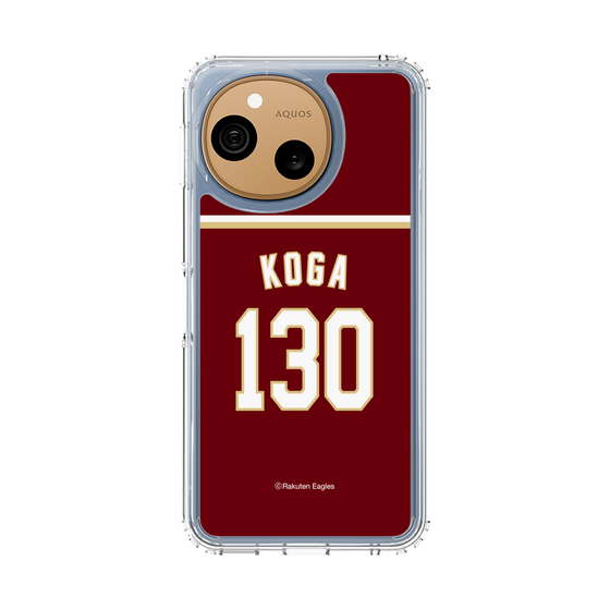 スリムプロテクションケース［ 楽天イーグルス - #130 Koga - ビジター ］
