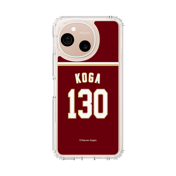 スリムプロテクションケース［ 楽天イーグルス - #130 Koga - ビジター ］