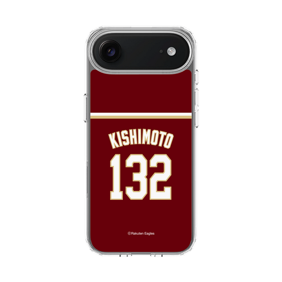 スリムプロテクションケース［ 楽天イーグルス - #132 Kishimoto - ビジター ］