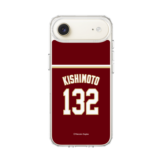 スリムプロテクションケース［ 楽天イーグルス - #132 Kishimoto - ビジター ］
