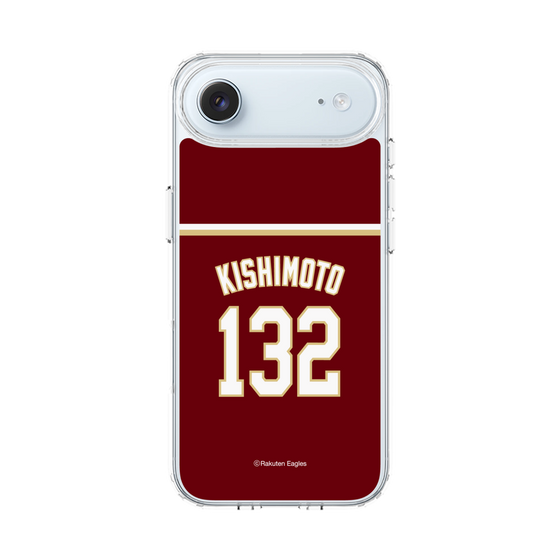 スリムプロテクションケース［ 楽天イーグルス - #132 Kishimoto - ビジター ］
