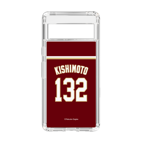 スリムプロテクションケース［ 楽天イーグルス - #132 Kishimoto -ビジター ］