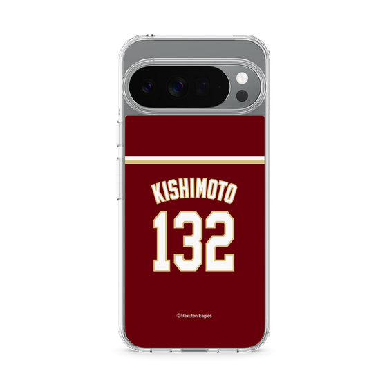 スリムプロテクションケース［ 楽天イーグルス - #132 Kishimoto - ビジター ］