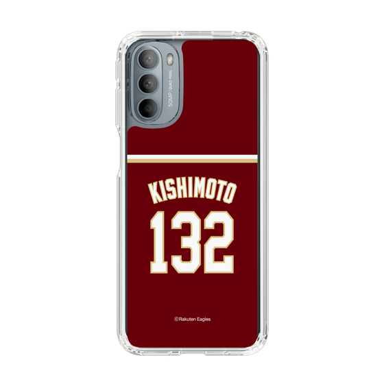 スリムプロテクションケース［ 楽天イーグルス - #132 Kishimoto -ビジター ］