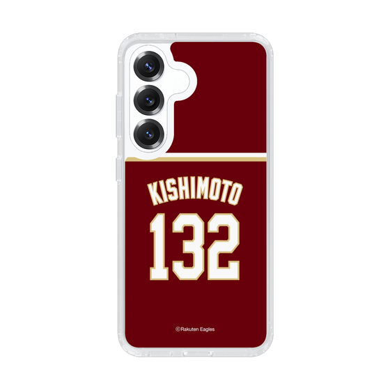 スリムプロテクションケース［ 楽天イーグルス - #132 Kishimoto -ビジター ］
