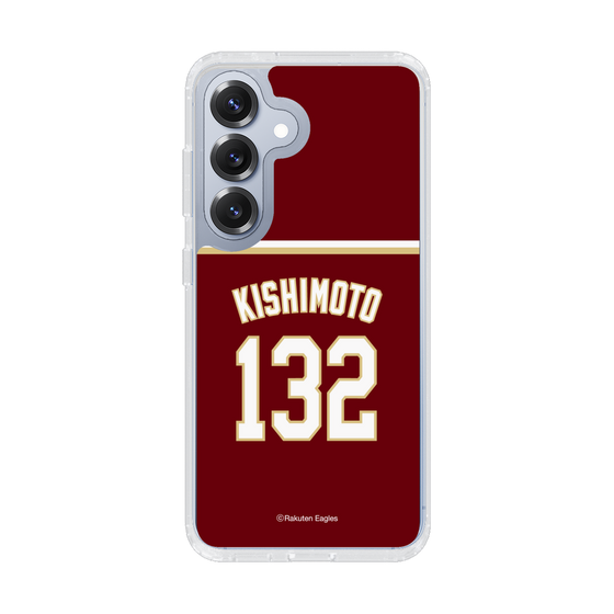 スリムプロテクションケース［ 楽天イーグルス - #132 Kishimoto -ビジター ］