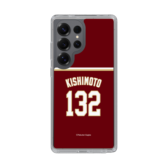 スリムプロテクションケース［ 楽天イーグルス - #132 Kishimoto -ビジター ］