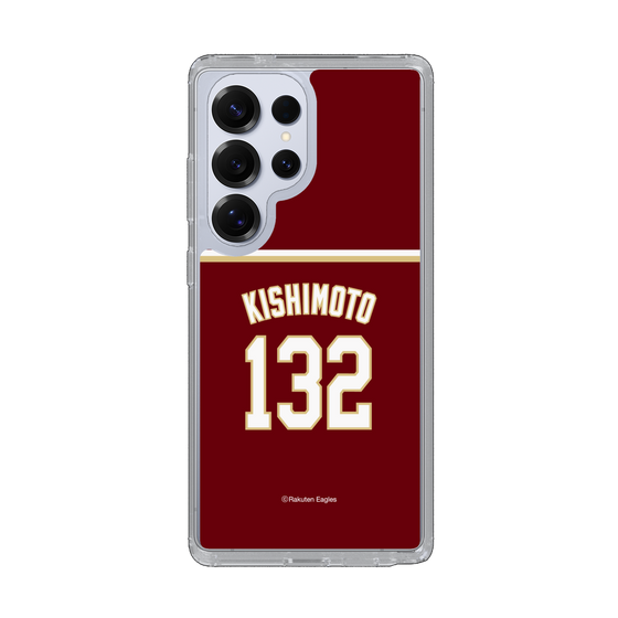 スリムプロテクションケース［ 楽天イーグルス - #132 Kishimoto -ビジター ］
