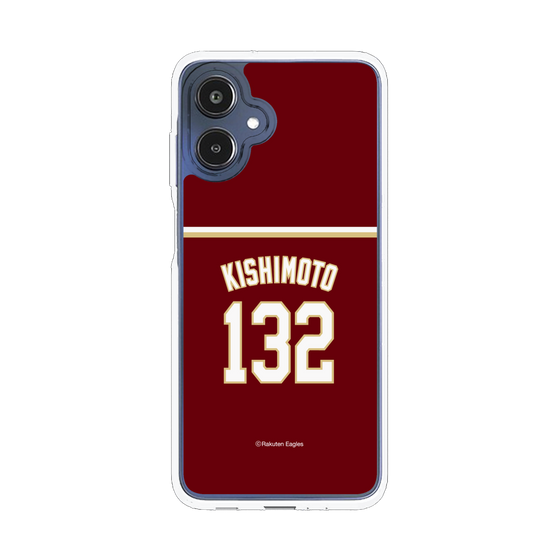 スリムプロテクションケース［ 楽天イーグルス - #132 Kishimoto - ビジター ］