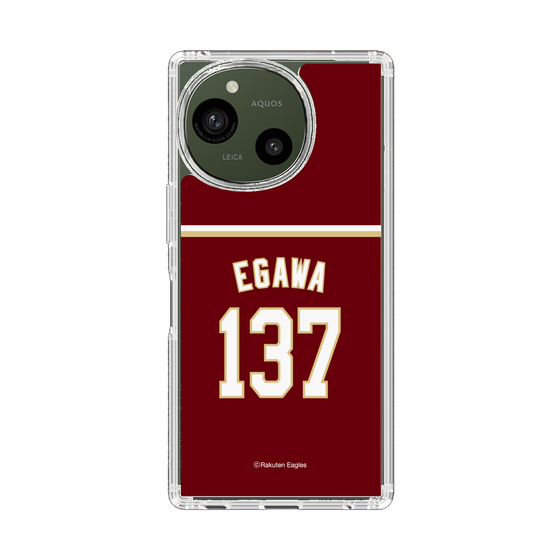 スリムプロテクションケース［ 楽天イーグルス - #137 Egawa - ビジター ］