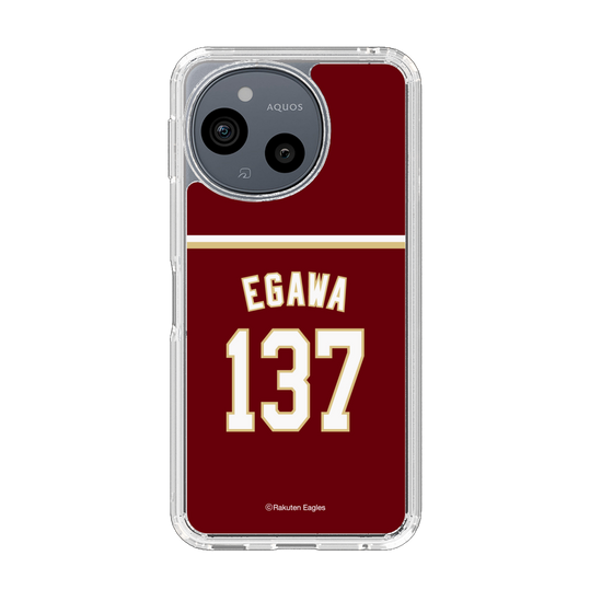 スリムプロテクションケース［ 楽天イーグルス - #137 Egawa - ビジター ］