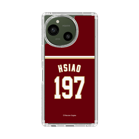 スリムプロテクションケース［ 楽天イーグルス - #197 Hsiao - ビジター ］