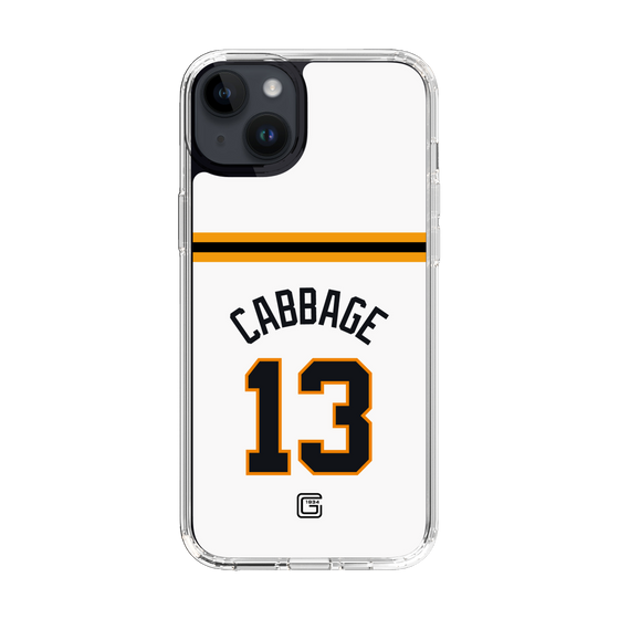 スリムプロテクションケース［ 読売ジャイアンツ - #13 CABBAGE - ホーム ］