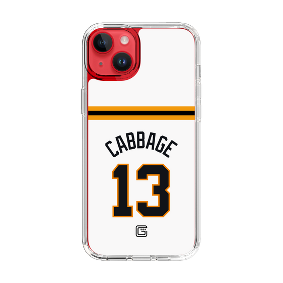 スリムプロテクションケース［ 読売ジャイアンツ - #13 CABBAGE - ホーム ］