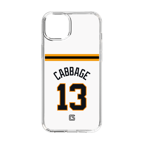 スリムプロテクションケース［ 読売ジャイアンツ - #13 CABBAGE - ホーム ］