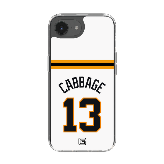 スリムプロテクションケース［ 読売ジャイアンツ - #13 CABBAGE - ホーム ］