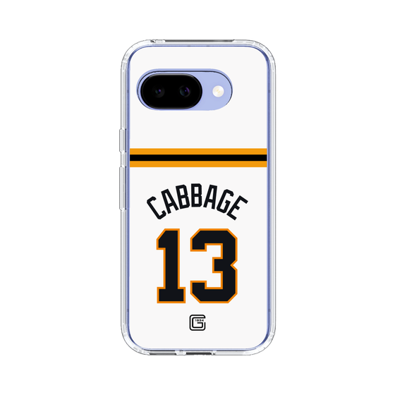 スリムプロテクションケース［ 読売ジャイアンツ - #13 CABBAGE - ホーム ］