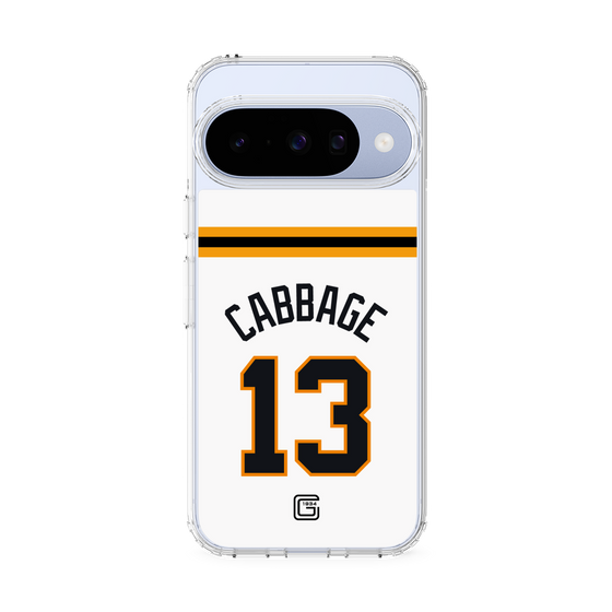 スリムプロテクションケース［ 読売ジャイアンツ - #13 CABBAGE - ホーム ］