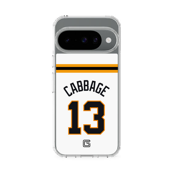 スリムプロテクションケース［ 読売ジャイアンツ - #13 CABBAGE - ホーム ］