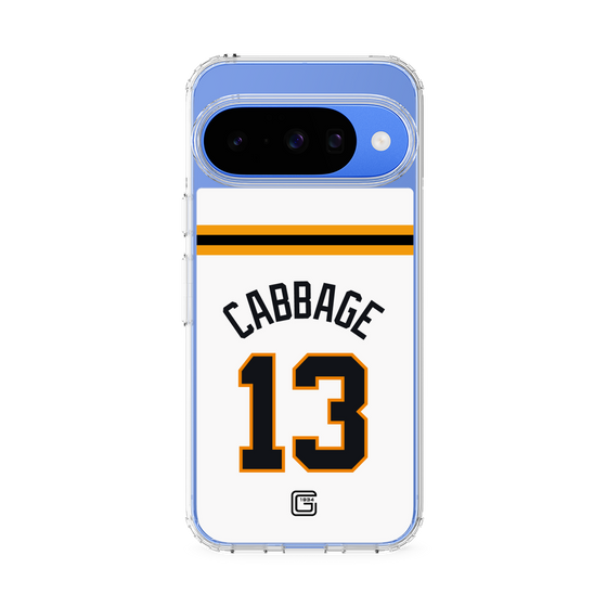 スリムプロテクションケース［ 読売ジャイアンツ - #13 CABBAGE - ホーム ］
