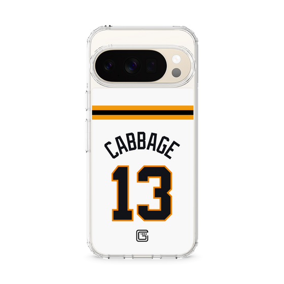 スリムプロテクションケース［ 読売ジャイアンツ - #13 CABBAGE - ホーム ］