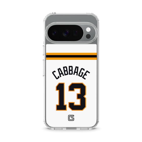 スリムプロテクションケース［ 読売ジャイアンツ - #13 CABBAGE - ホーム ］