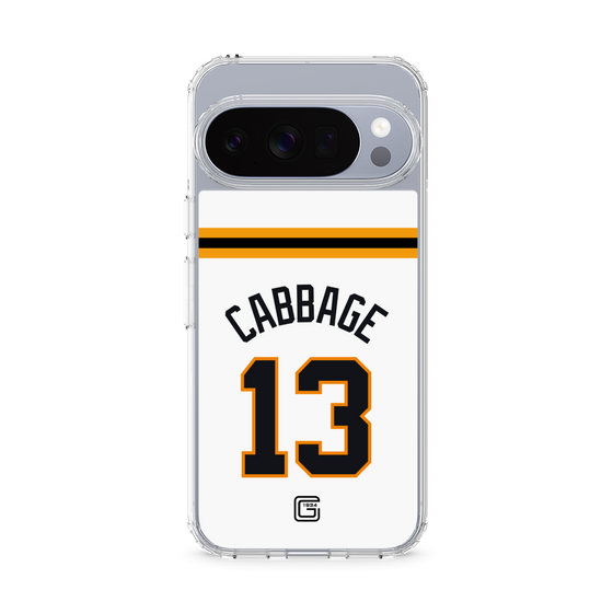 スリムプロテクションケース［ 読売ジャイアンツ - #13 CABBAGE - ホーム ］