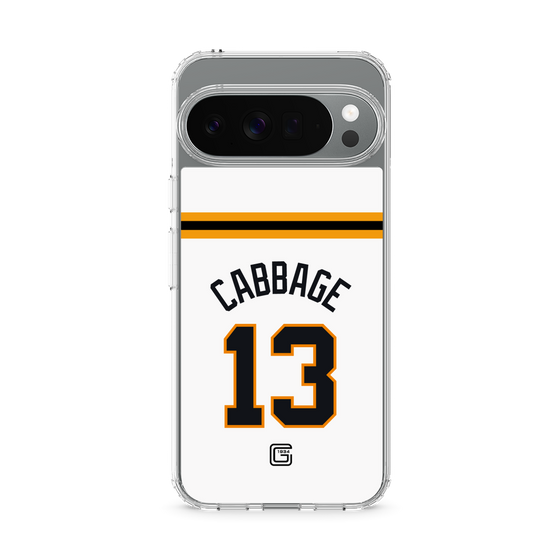 スリムプロテクションケース［ 読売ジャイアンツ - #13 CABBAGE - ホーム ］