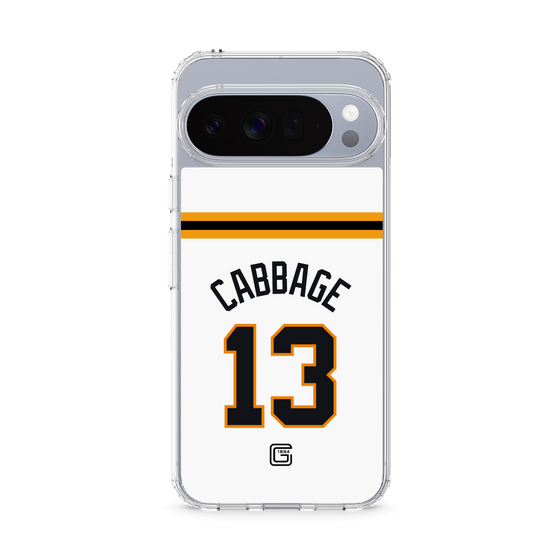 スリムプロテクションケース［ 読売ジャイアンツ - #13 CABBAGE - ホーム ］
