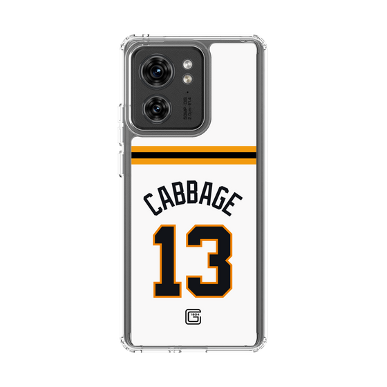 スリムプロテクションケース［ 読売ジャイアンツ - #13 CABBAGE - ホーム ］