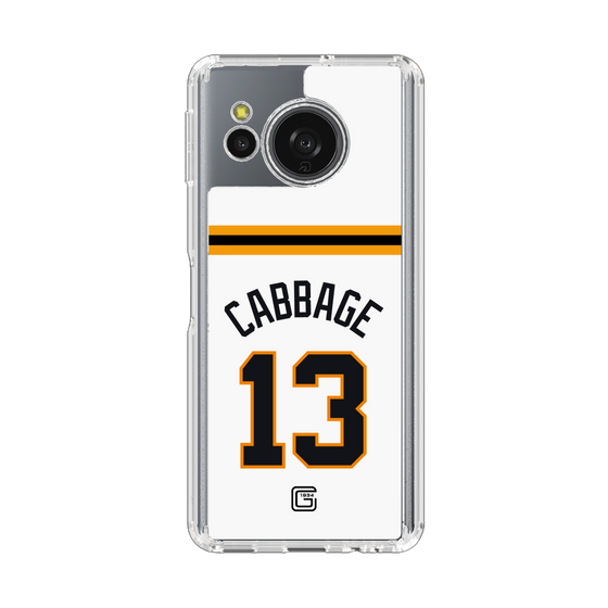 スリムプロテクションケース［ 読売ジャイアンツ - #13 CABBAGE - ホーム ］