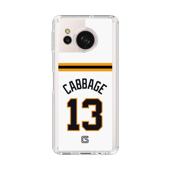 スリムプロテクションケース［ 読売ジャイアンツ - #13 CABBAGE - ホーム ］