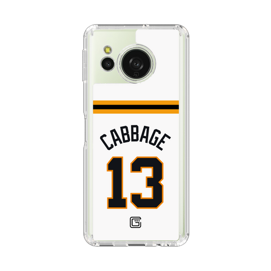 スリムプロテクションケース［ 読売ジャイアンツ - #13 CABBAGE - ホーム ］