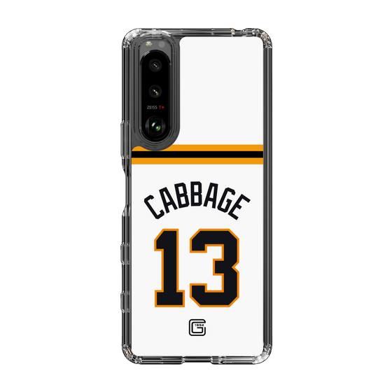 スリムプロテクションケース［ 読売ジャイアンツ - #13 CABBAGE - ホーム ］