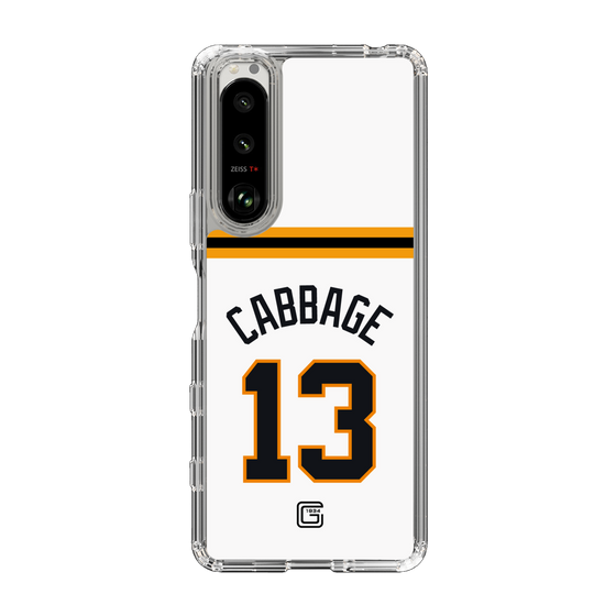 スリムプロテクションケース［ 読売ジャイアンツ - #13 CABBAGE - ホーム ］