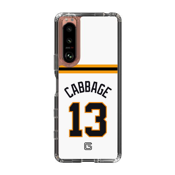 スリムプロテクションケース［ 読売ジャイアンツ - #13 CABBAGE - ホーム ］