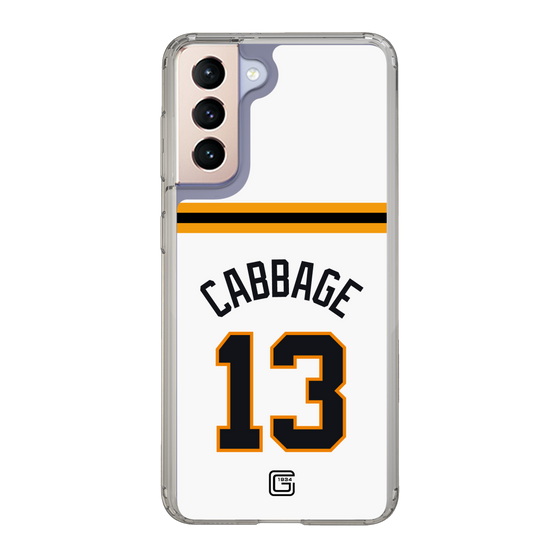 スリムプロテクションケース［ 読売ジャイアンツ - #13 CABBAGE - ホーム ］
