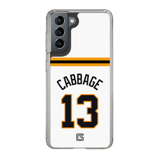 スリムプロテクションケース［ 読売ジャイアンツ - #13 CABBAGE - ホーム ］