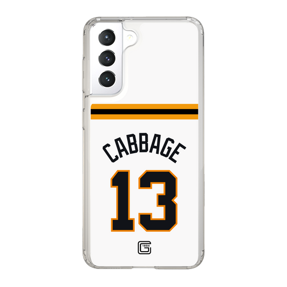 スリムプロテクションケース［ 読売ジャイアンツ - #13 CABBAGE - ホーム ］