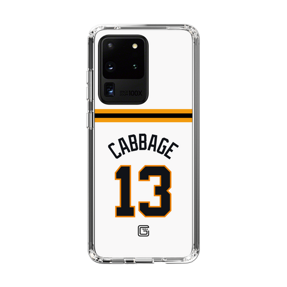 スリムプロテクションケース［ 読売ジャイアンツ - #13 CABBAGE - ホーム ］