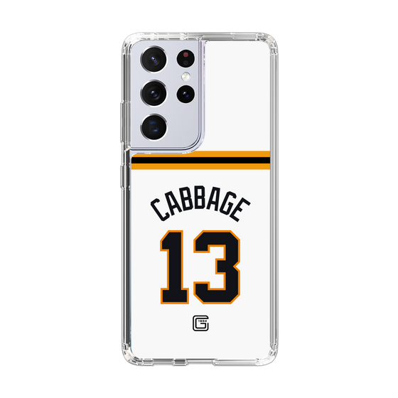 スリムプロテクションケース［ 読売ジャイアンツ - #13 CABBAGE - ホーム ］