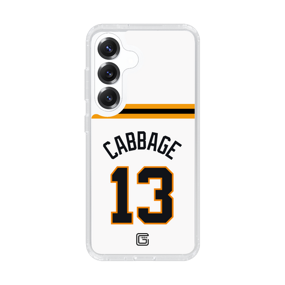 スリムプロテクションケース［ 読売ジャイアンツ - #13 CABBAGE - ホーム ］