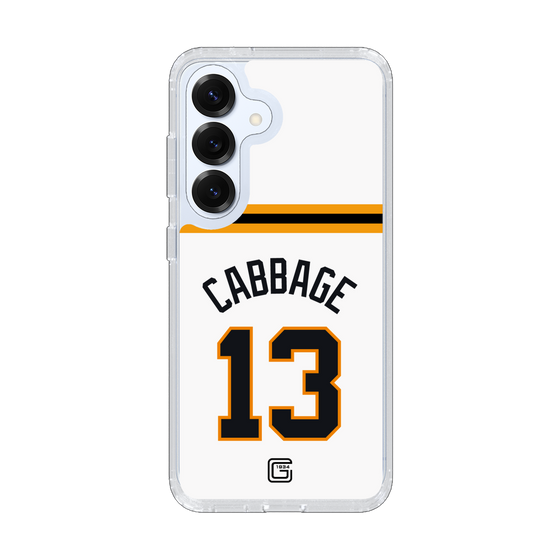 スリムプロテクションケース［ 読売ジャイアンツ - #13 CABBAGE - ホーム ］
