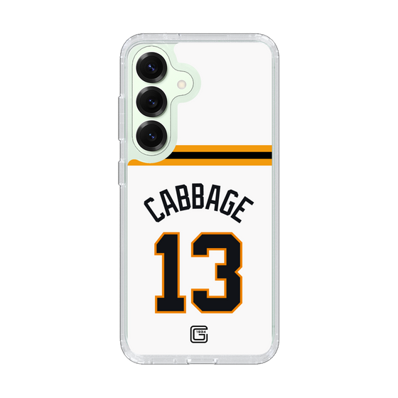 スリムプロテクションケース［ 読売ジャイアンツ - #13 CABBAGE - ホーム ］