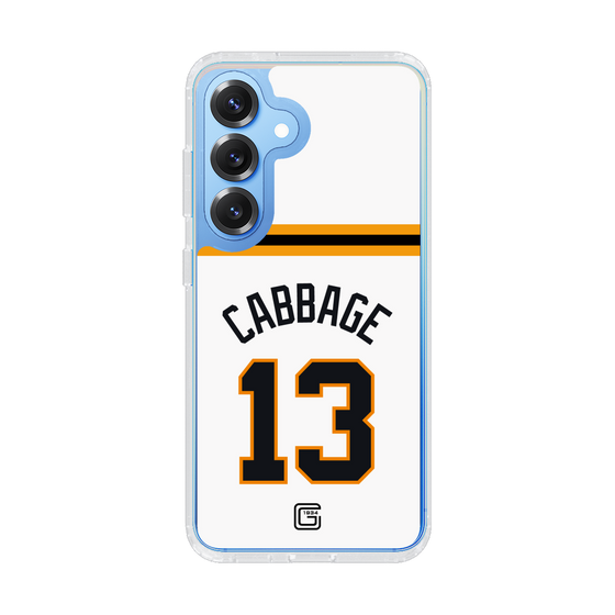 スリムプロテクションケース［ 読売ジャイアンツ - #13 CABBAGE - ホーム ］