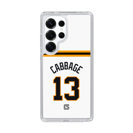 スリムプロテクションケース［ 読売ジャイアンツ - #13 CABBAGE - ホーム ］